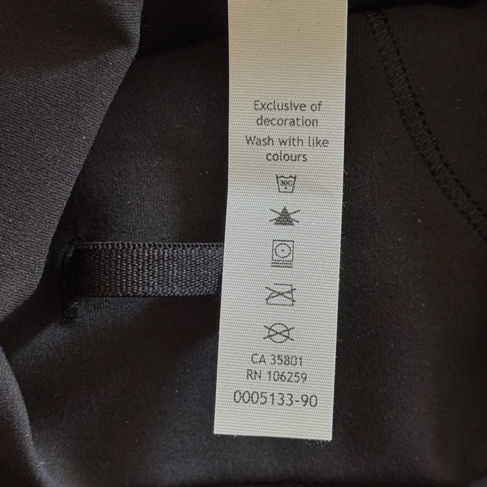 🆕 LULULEMON Wunder Train High-Rise Shorts 8" Black NWT Size 4 - Picture 11 of 14